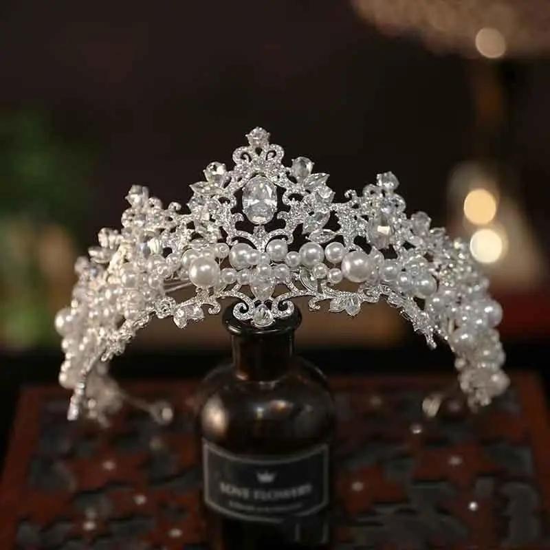 Crown Headwear Bride Wedding Dress Wedding Dress Accessorie - Luxurious Weddings