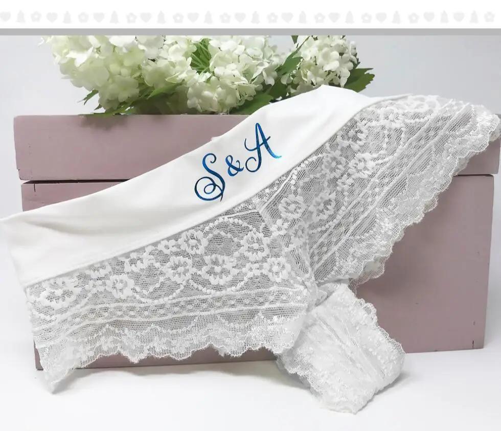 Custom Brides personalized Wedding Underwear - Luxurious Weddings
