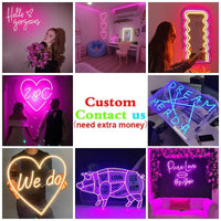 Custom Neon Light Sign Led Letter Large Weddings - Luxurious Weddings