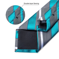 Designer Silk Necktie Hanky & Cufflink Set - Luxurious Weddings