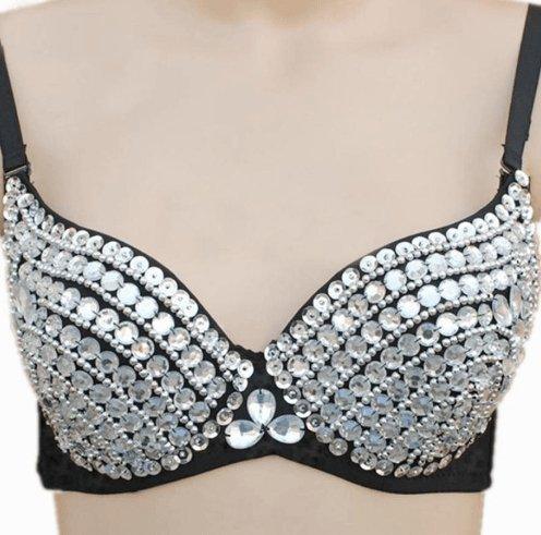 Diamante Honeymoon Costume Bra - Luxurious Weddings