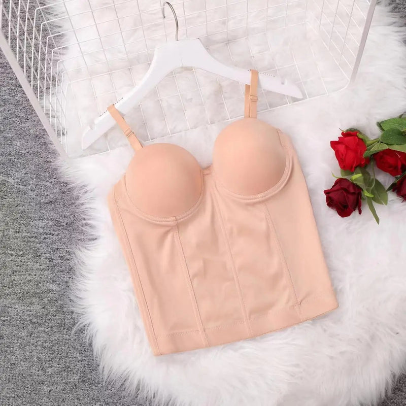 Diamante Sequined Bustier Bustier Luxurious Weddings