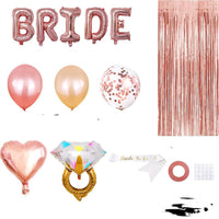 Diamond Ring Bachelor Party Balloon Set for Decoration - Luxurious Weddings