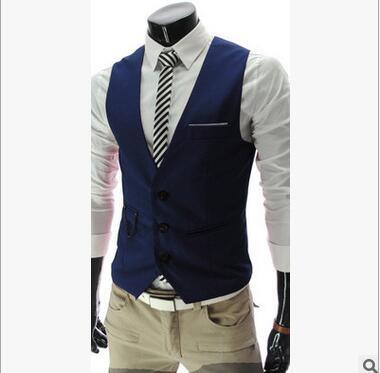 Dress Vests For Slim Fit Mens Suit Waistcoat - Luxurious Weddings