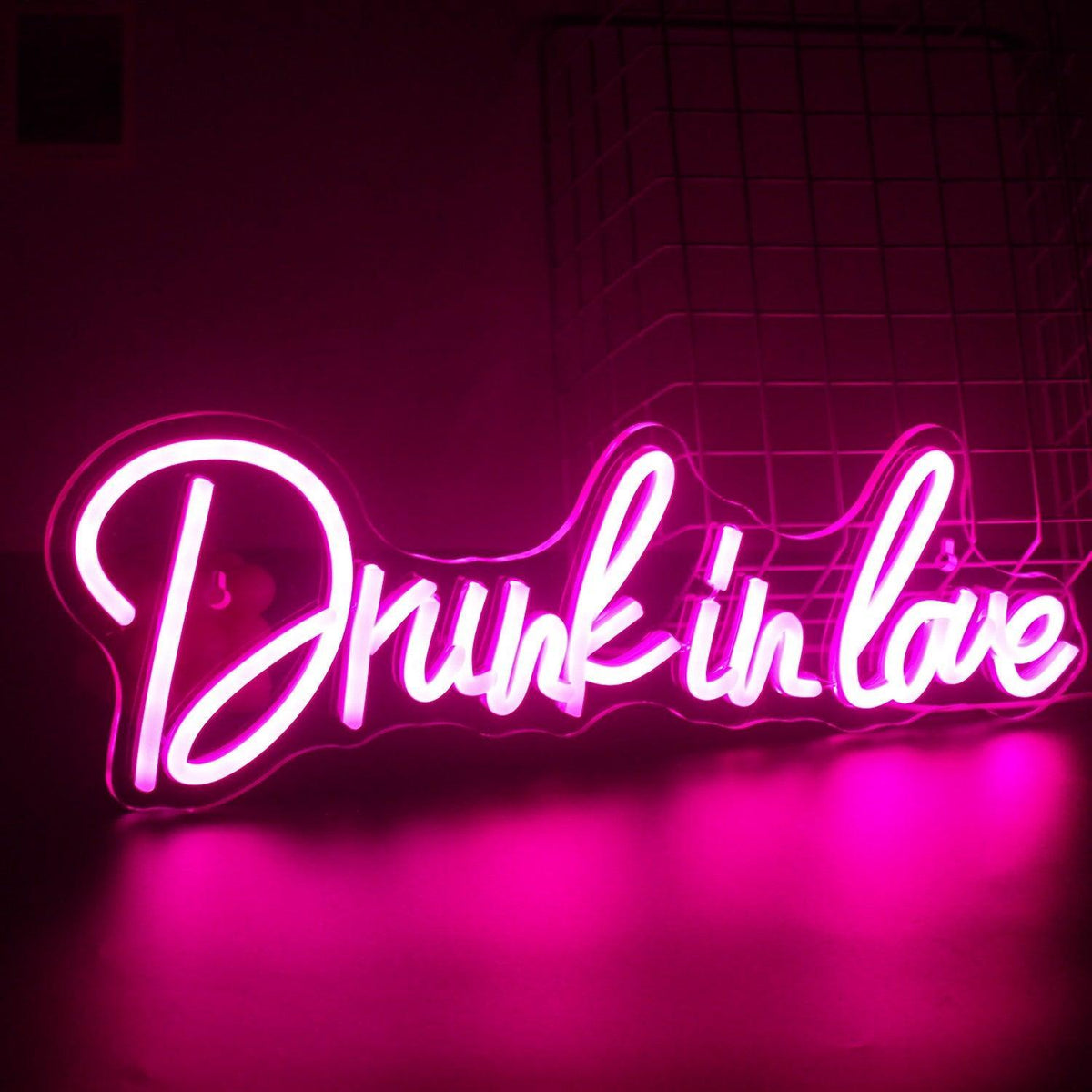 Drunk In Love Neon Sign - Luxurious Weddings