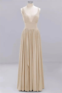 Elegant Champayne Bridesmaid Dress Luxurious Weddings