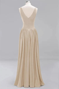 Elegant Champayne Bridesmaid Dress Luxurious Weddings