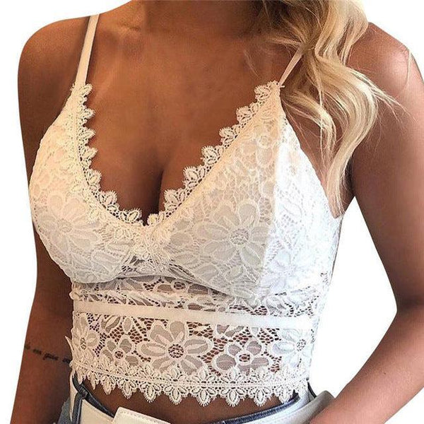 Elegant Lace Bridal Bralette Tank Luxurious Weddings