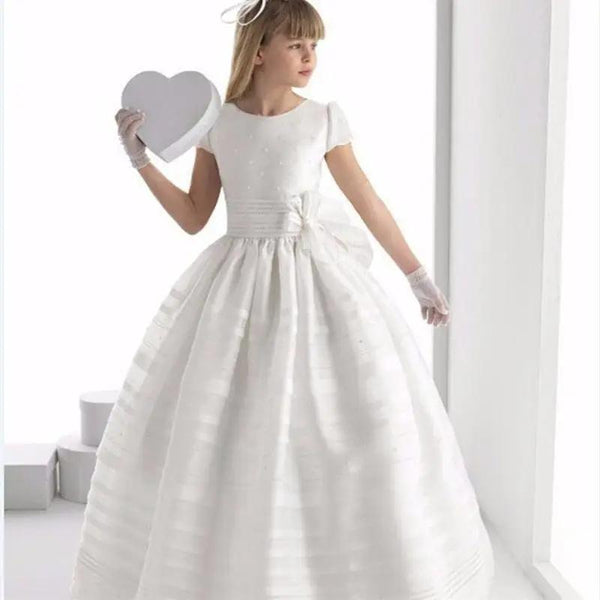 Fashion Flower Girl Dresses Charming White - Luxurious Weddings