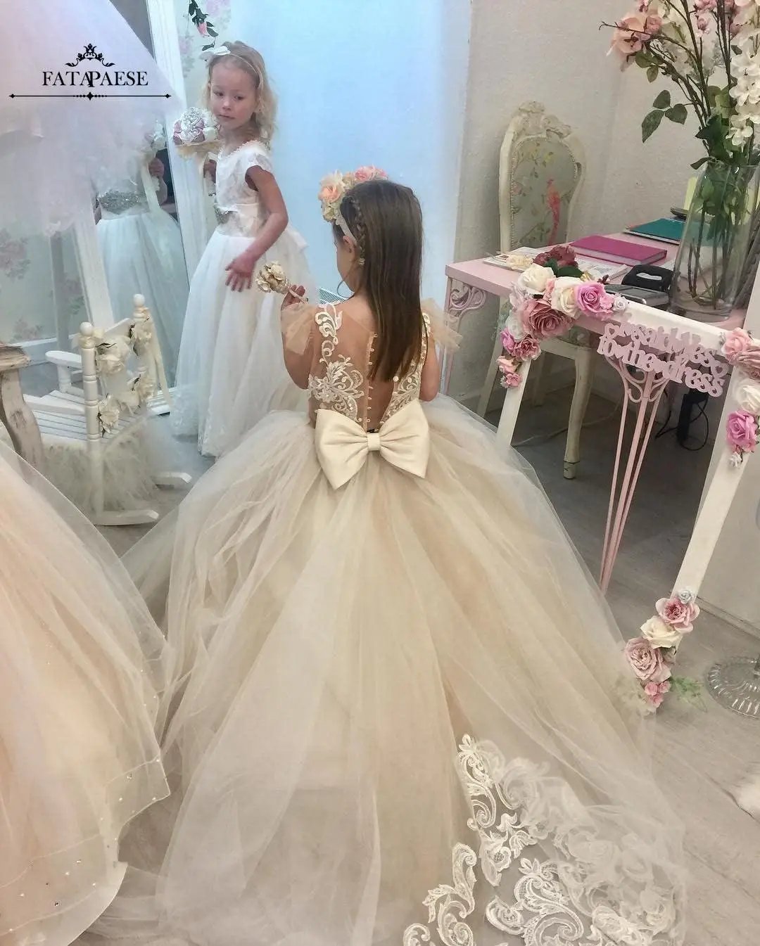 Flower Girl Dress - Luxurious Weddings