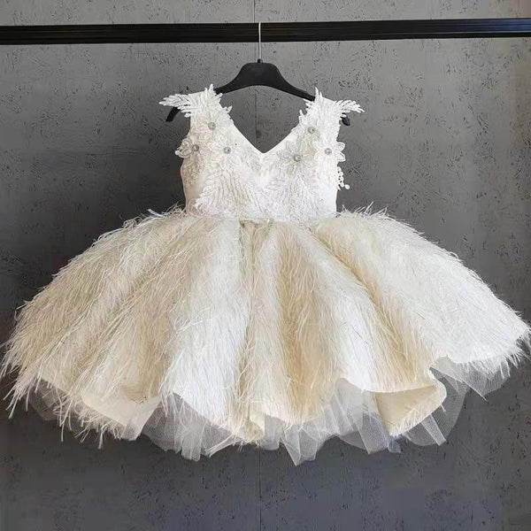 Formal Evening Dress For Girls Birthday Wedding Party Costume Kids Girl Elegant Sequins Bridesmaid Dresses Children Clothes - Luxurious Weddings