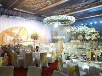 Gold Large Wedding Arch  For flower display rack/background decoration - Luxurious Weddings