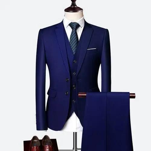 Groom Wedding Suit Slim Fit Tuxedo 3pce - Luxurious Weddings