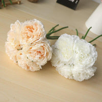 High quality artificial flower peony 5 silk wedding flowers - Luxurious Weddings