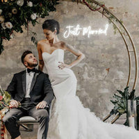 Just Married Neon Signs - Luxurious Weddings