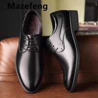 Leather Business High Quality Mens Shoes - Luxurious Weddings