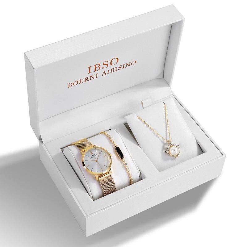 Luxury Womens Watch Gift Box Set - Luxurious Weddings