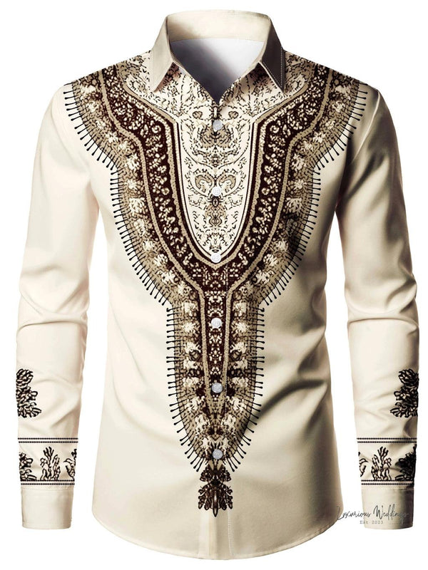 Men's Pacifica Dress Shirt - Luxurious Weddings