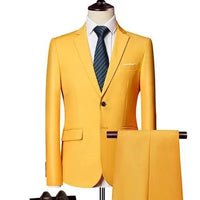 Mens 2pc Suit - Luxurious Weddings