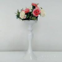 Metal Candle Holders Flowers Vase Candlestick Centerpieces - Luxurious Weddings