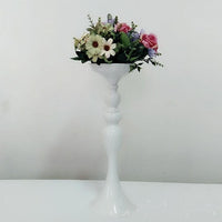 Metal Candle Holders Flowers Vase Candlestick Centerpieces - Luxurious Weddings