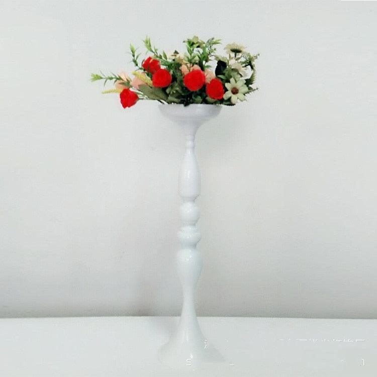Metal Candle Holders Flowers Vase Candlestick Centerpieces Centrepeices Luxurious Weddings