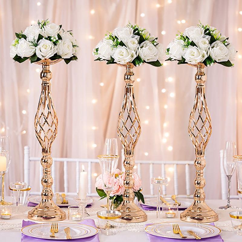 Metal Candle Holders Wedding Centerpiece centerpieces Luxurious Weddings