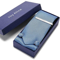 Necktie Hanky & Cufflinks Gift Box - Luxurious Weddings