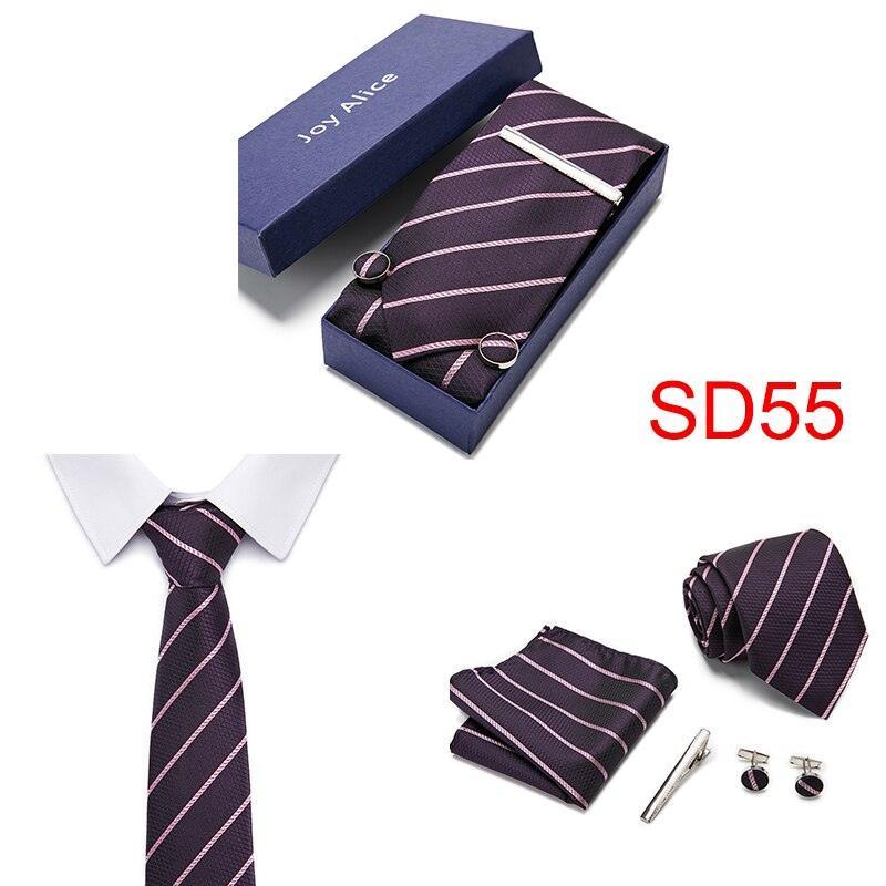 Necktie Hanky & Cufflinks Gift Box - Luxurious Weddings