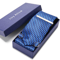Necktie Hanky & Cufflinks Gift Box - Luxurious Weddings