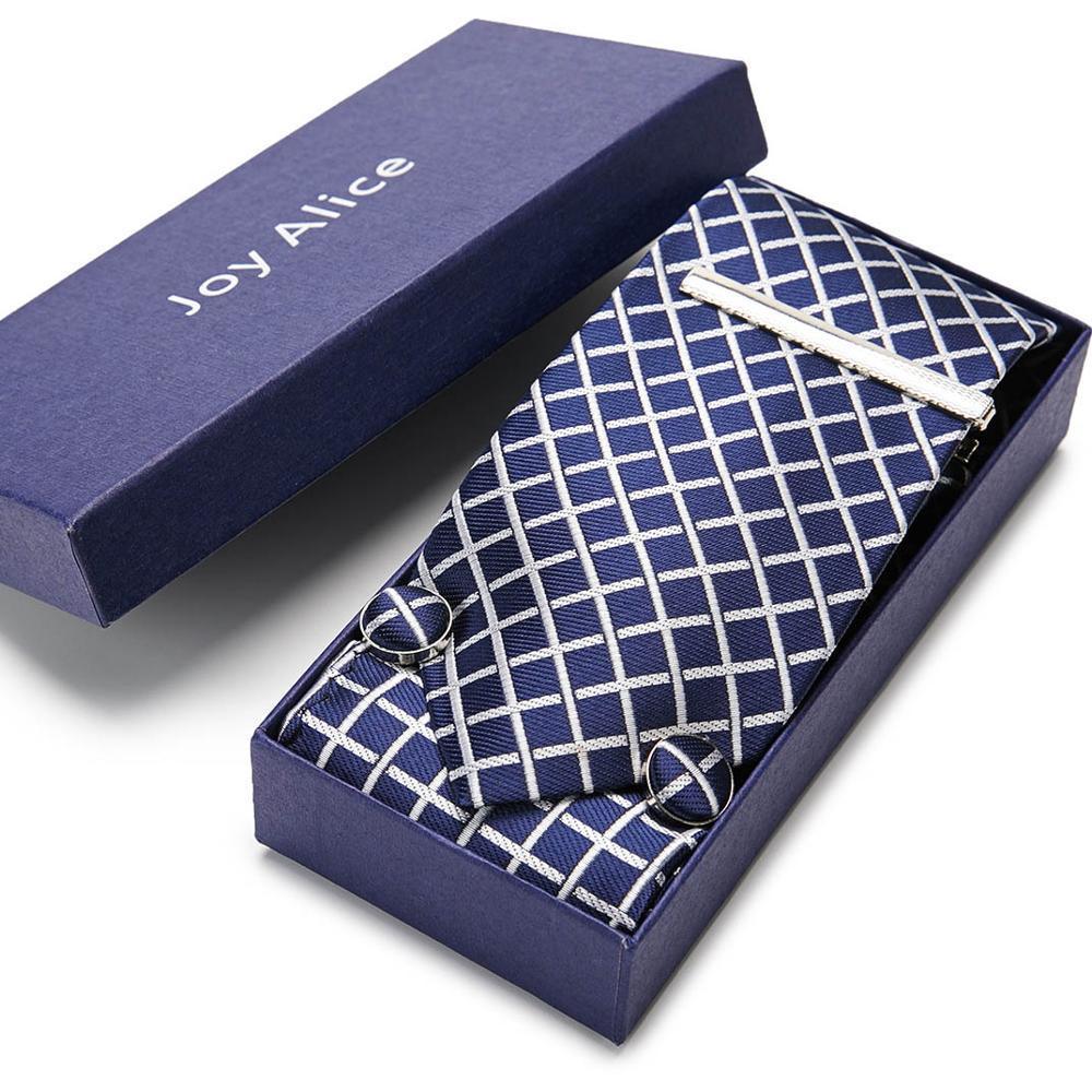 Necktie Hanky & Cufflinks Gift Box - Luxurious Weddings