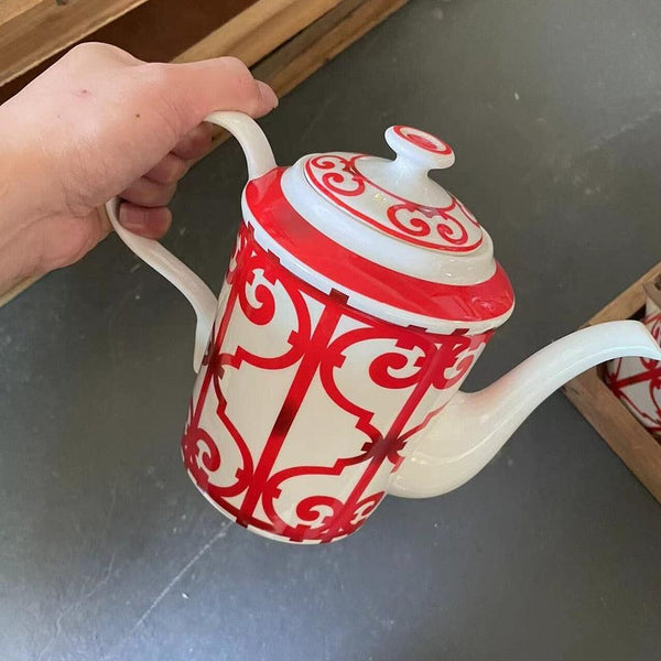 Nordic Coffee Tea Pot Water Pot Tea Milk Cups Coffee Ceramic Cup Saucer Home Drinkware Novelty Gift for Friend - Luxurious Weddings