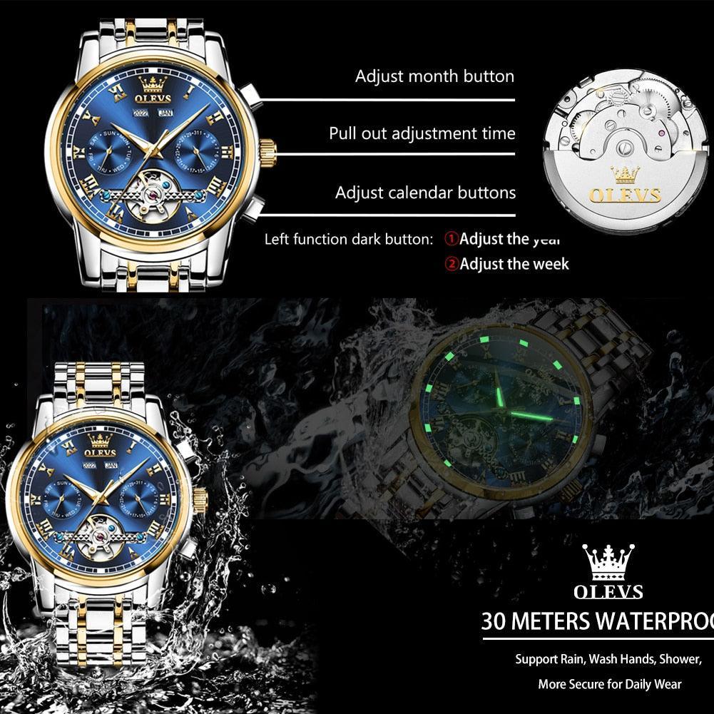 Original  Mechanical  Luxury  Wristwach - Luxurious Weddings