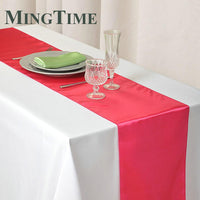 Satin Table Runner 30cm X 275cm - Luxurious Weddings