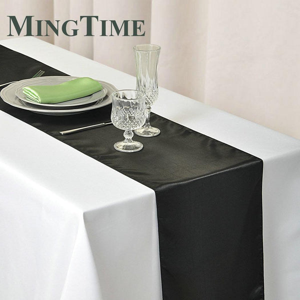 Satin Table Runner 30cm X 275cm - Luxurious Weddings