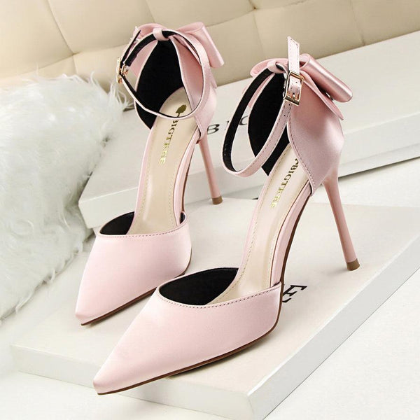 Spring new bed high heels stiletto wedding shoes Luxurious Weddings