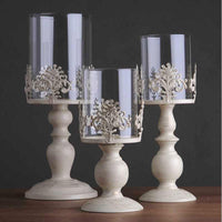 Strongwell Candle Holder Cube Stand Candle Candlestick Metal Base Decoration - Luxurious Weddings