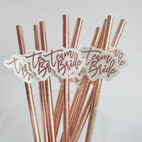 Team Bride Cups Bridal Shower Party Plastic Cups - Luxurious Weddings