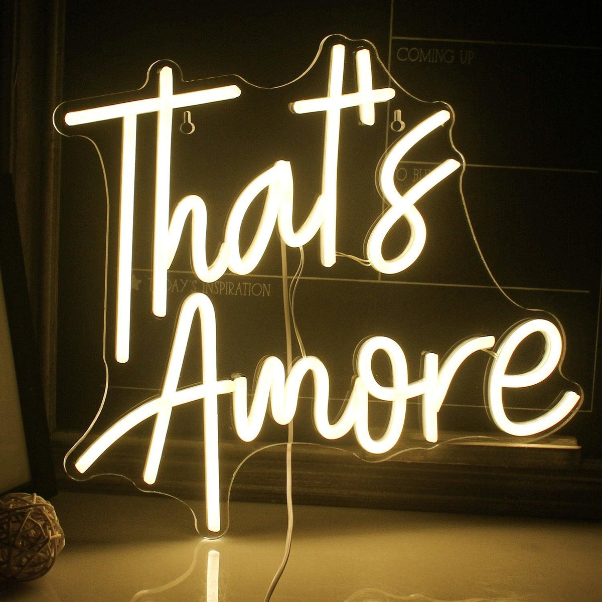 The Amore Neon Sign - Luxurious Weddings