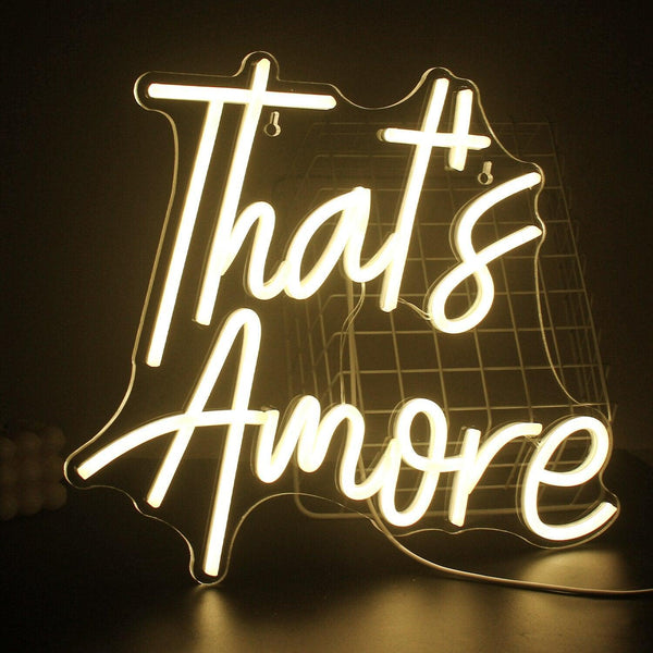 The Amore Neon Sign - Luxurious Weddings
