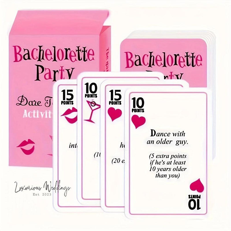 Ultimate Dare Adventure Game for Singles Night, Party Games Luxurious Weddings