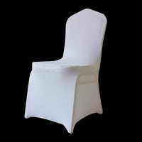 Universal Stretch Polyester Slipcovers for Banquet Dining Wedding Party - Luxurious Weddings