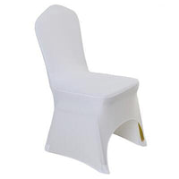 Universal Stretch Polyester Slipcovers for Banquet Dining Wedding Party - Luxurious Weddings