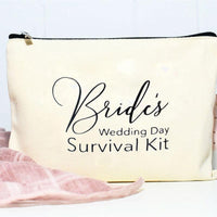 Wedding Day Survival Emergancy Hangover Kit Makeup Bag - Luxurious Weddings