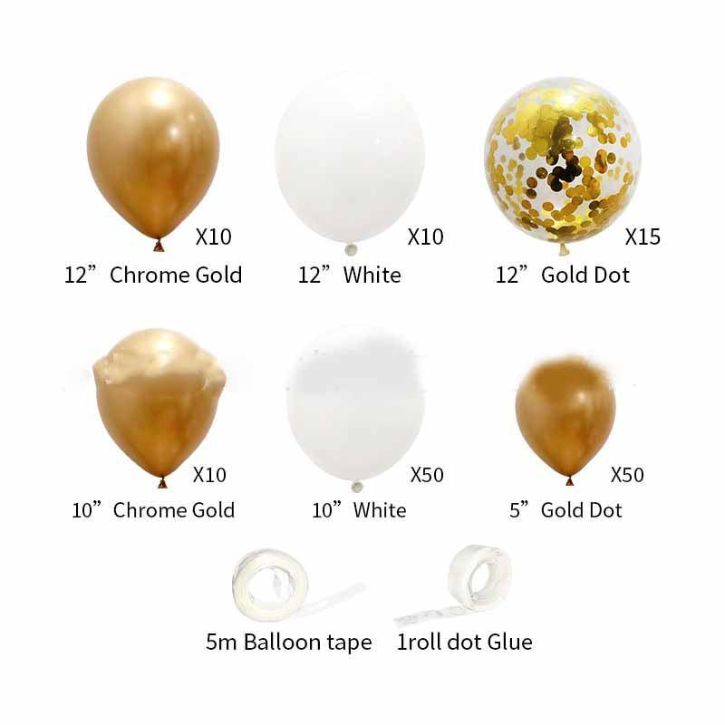 Wedding Party Festive Birthday Balloon Set - Luxurious Weddings