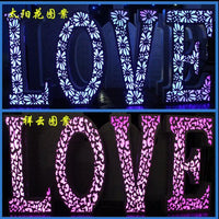 Wedding props stage decoration LOVE background decoration - Luxurious Weddings