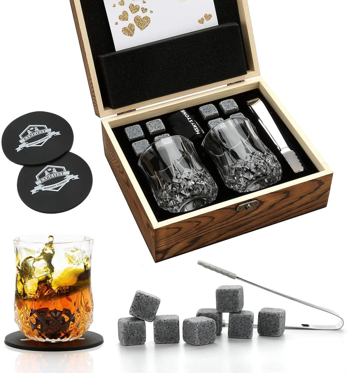 Whiskey Glasses Gift Set - Luxurious Weddings