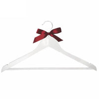 White Solid Wood Hanger Custom Bridesmaid - Luxurious Weddings