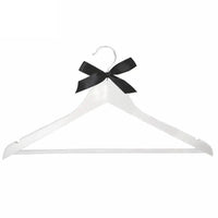 White Solid Wood Hanger Custom Bridesmaid - Luxurious Weddings