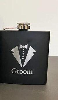 Will You Be My Groomsman Hip Flask Proposal Gift Luxurious Weddings